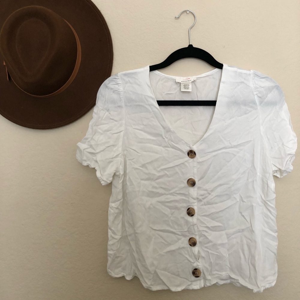 Urban Romantics Cropped Blouse